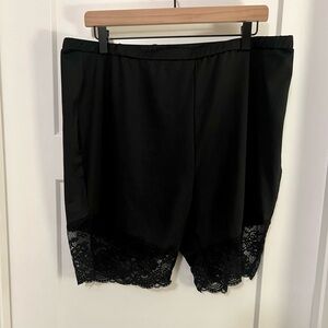 black Cider lace shorts